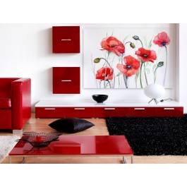 Podlaskie łąki - nowoczesny obraz do sypialni - 120x80 cm