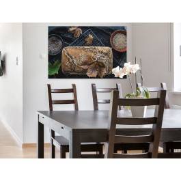 Czym chata bogata! - fotoobraz do kuchni - 120x80 cm