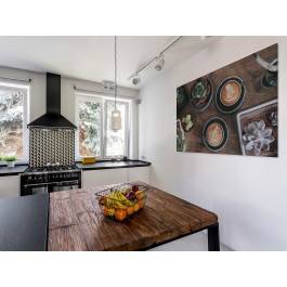 Spotkanie z naturą - fotoobraz do kuchni - 120x80 cm