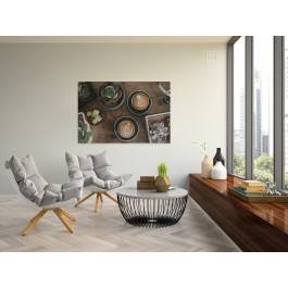 Spotkanie z naturą - fotoobraz do kuchni - 120x80 cm