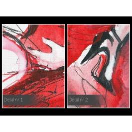 Tango - nowoczesny obraz na płótnie - 120x80 cm