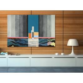 Latarnia morska - nowoczesny obraz na płótnie - 120x80 cm