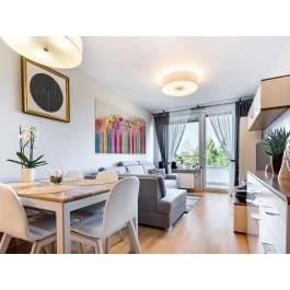 Wiosenna makatka - nowoczesny obraz na płótnie - 120x80 cm