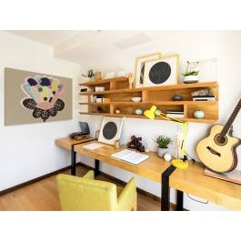 Tantryczna rewolucja - nowoczesny obraz do salonu - 120x80 cm Tantryczna rewolucja - nowoczesny obraz do salonu - 120x80 cm