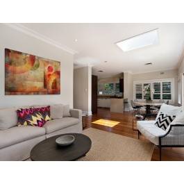 Latający dywan - nowoczesny obraz na płótnie - 120x80 cm