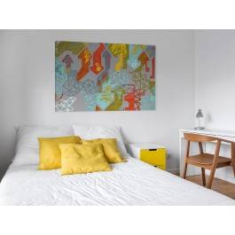 Pomieszanie z poplątaniem - zdjęcie na płótnie - 120x80 cm Pomieszanie z poplątaniem - zdjęcie na płótnie - 120x80 cm