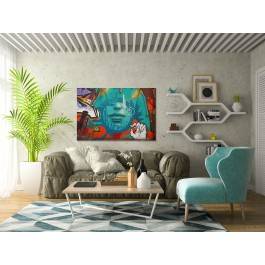 Cicho sza - fotoobraz do salonu - 120x80 cm