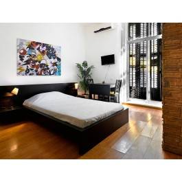 Pojedynek na miny - fotoobraz na płótnie - 120x80 cm Pojedynek na miny - fotoobraz na płótnie - 120x80 cm