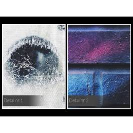 Nocne graffiti - zdjęcie na płótnie - 120x80 cm