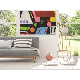 WOW! - nowoczesny obraz na płótnie - 120x80 cm