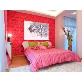 Milion myśli na minutę - nowoczesny obraz na płótnie - 120x80 cm