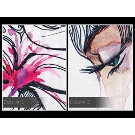 Milion myśli na minutę - nowoczesny obraz na płótnie - 120x80 cm