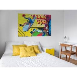 Thank God it's our bomb - fotografia na płótnie - 120x80 cm