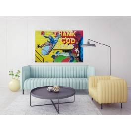 Thank God it's our bomb - fotografia na płótnie - 120x80 cm
