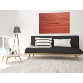 Smoking cures ham - fotoobraz do sypialni - 120x80 cm Smoking cures ham - fotoobraz do sypialni - 120x80 cm