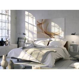 Efemeryczność chwil - nowoczesny obraz do sypialni - 120x80 cm