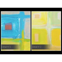 Patrząc pod słońce - nowoczesny obraz na płótnie - 120x80 cm