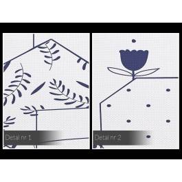 Ulicówka - nowoczesny obraz na płótnie - 120x80 cm