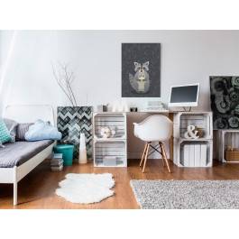 Szop Walerian - nowoczesny obraz na płótnie - 50x70 cm Szop Walerian - nowoczesny obraz na płótnie - 50x70 cm