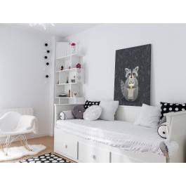 Szop Walerian - nowoczesny obraz na płótnie - 50x70 cm Szop Walerian - nowoczesny obraz na płótnie - 50x70 cm