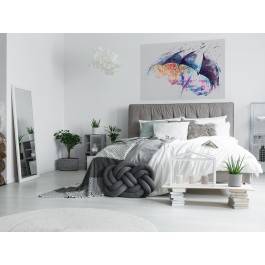 Pogoda na miłość - nowoczesny obraz na płótnie - 120x80 cm