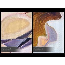 Uniwersum refleksji - nowoczesny obraz na płótnie - 120x80 cm