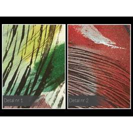 Kalejdoskop - nowoczesny obraz do sypialni - 120x80 cm