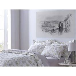 Most miłości - nowoczesny obraz na płótnie