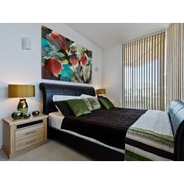 Kalejdoskop - nowoczesny obraz do sypialni - 120x80 cm