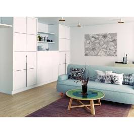 Kwiatostan - nowoczesny obraz na płótnie - 120x80 cm Kwiatostan - nowoczesny obraz na płótnie - 120x80 cm