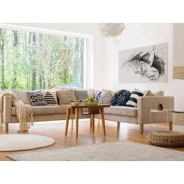 Pogoda na miłość - nowoczesny obraz na płótnie - 120x80 cm