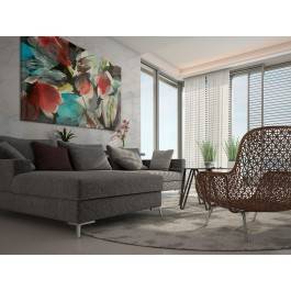 Kalejdoskop - nowoczesny obraz do sypialni - 120x80 cm