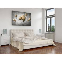 Mosiężny balonik - nowoczesny obraz na płótnie - 120x80 cm