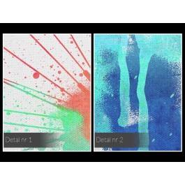 Łut szczęscia - nowoczesny obraz na płótnie - 120x80 cm