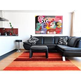 Opera mydlana - nowoczesny obraz na płótnie - 120x80 cm