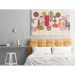 Festiwal różnorodności - nowoczesny obraz na płótnie - 120x80 cm