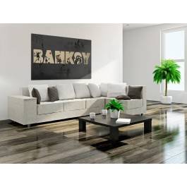 Banksy - Street art - nowoczesny obraz na płótnie - 120x80 cm Banksy - Street art - nowoczesny obraz na płótnie - 120x80 cm