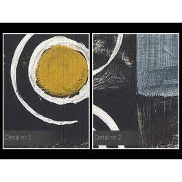 Spotkania - nowoczesny obraz na płótnie - 120x80 cm