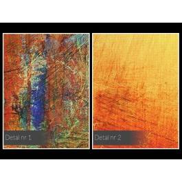 Błysk i mrok - nowoczesny obraz na płótnie - 120x80 cm