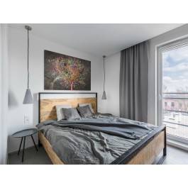 Zachłyśnięci szczęściem - nowoczesny obraz na płótnie - 120x80 cm Zachłyśnięci szczęściem - nowoczesny obraz na płótnie - 120x80 cm