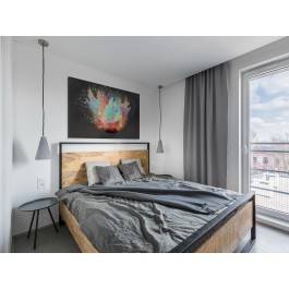 Niepokorny - nowoczesny obraz na płótnie - 120x80 cm