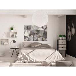 Skalne miasto - nowoczesny obraz na płótnie - 120x80 cm