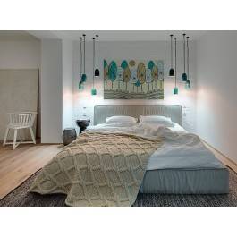 Koleje losu - nowoczesny obraz na płótnie - 120x80 cm