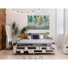 Koleje losu - nowoczesny obraz na płótnie - 120x80 cm