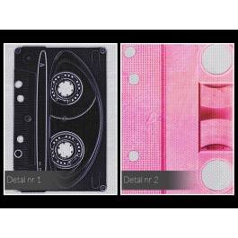 Kolorowe lata dziewięćdziesiąte - nowoczesny obraz na płótnie - 120x80 cm