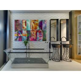 Logorea - nowoczesny obraz na płótnie - 120x80 cm Logorea - nowoczesny obraz na płótnie - 120x80 cm