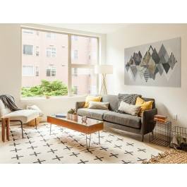 Majestatyczność gór - nowoczesny obraz na płótnie - 120x80 cm