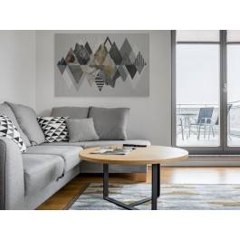 Majestatyczność gór - nowoczesny obraz na płótnie - 120x80 cm