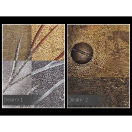 Filary wieczności - nowoczesny obraz na płótnie - 120x80 cm